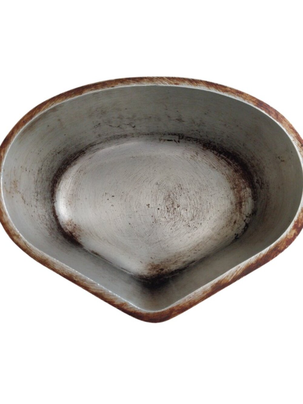 Vintage Guardian Service Ware Tringle Pot Roaster Gently Used Hammered Aluminum - Picture 6 of 14
